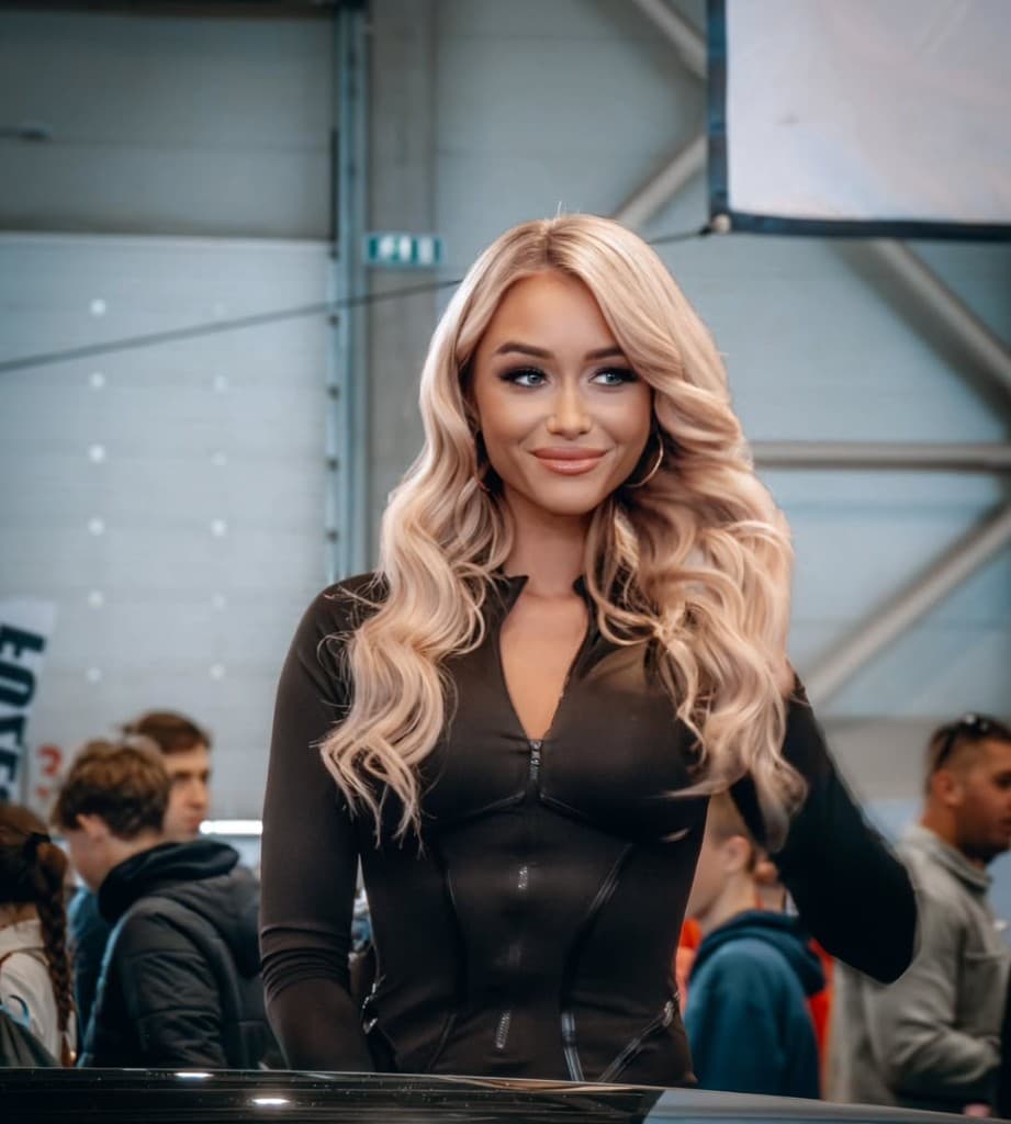 Global Models promotional models at an event